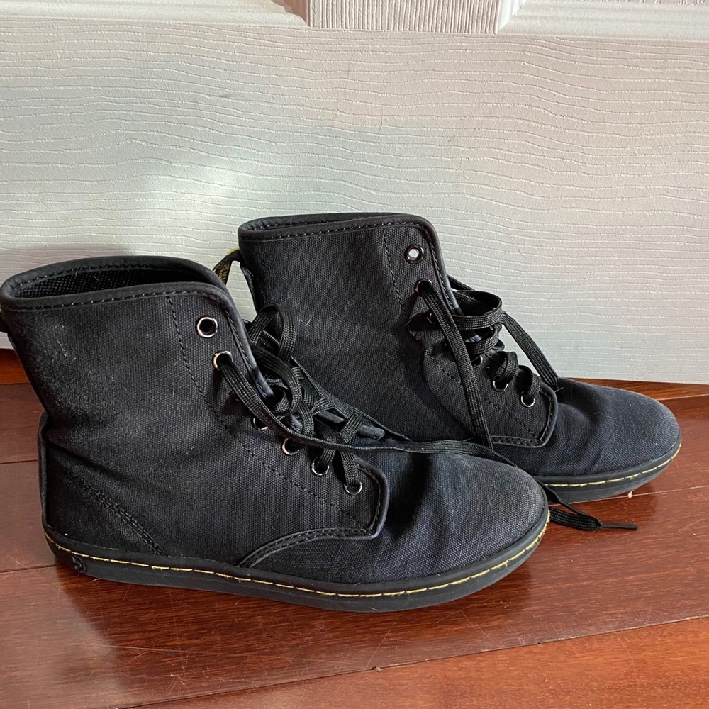 Dr Martens canvas sneaker boots